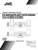 JVC FS-SD770 Owner's manual