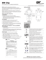 BW Technologies BW Technologies BWC2-H BW Clip Single Gas H2S Monitor, 10/15 User manual