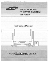 Samsung HT-DS1860 Owner's manual