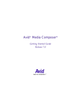 Avid Media Media Composer 7.0 Quick start guide