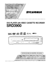 Sylvania SRD3900 Owner's manual