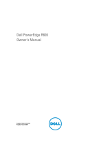 Dell PowerEdge R820 User manual