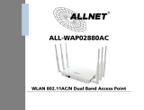 Allnet ALL-WAP02880AC User guide