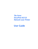 Xerox DocuPrint N2125 User manual