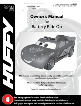 Huffy Lightning McQueen Battery Ride-On Owner's manual