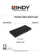 Lindy Flexible Video Wall Scaler User manual
