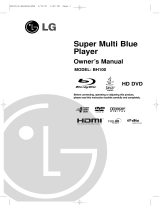 LG BH100-P Owner's manual