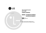 LG CC470TW Owner's manual