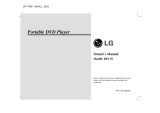 LG DP170 User manual