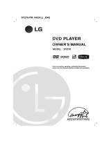 LG DV276 Owner's manual
