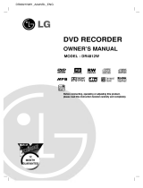 LG DR4812WVL Owner's manual