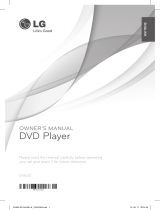 LG DV632 Owner's manual
