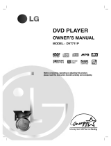 LG DV7711P Owner's manual