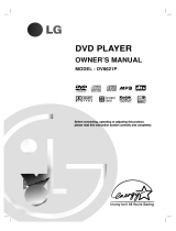 LG DV8621P User manual
