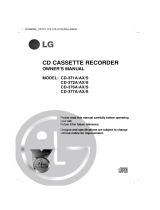 LG CD-371 Owner's manual