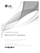 LG CM4320 Owner's manual