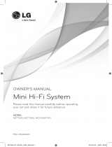 LG MCT565 Owner's manual