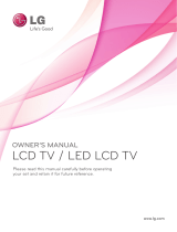 LG 47LE4600 User manual