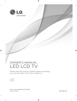 LG 26LS3500 Owner's manual