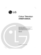 LG 32FS4D Owner's manual