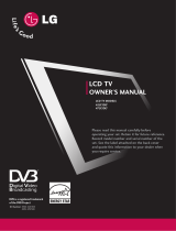 LG 42LY3DE Owner's manual