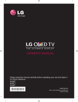 LG 55EA970T User manual