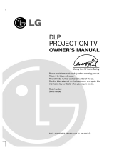LG DT-62SZ71DB Owner's manual