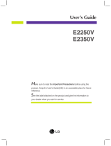 LG E2250V-SN User manual