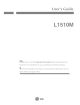 LG L1510M User manual