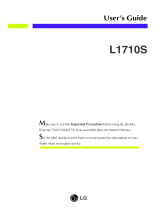 LG L1710S User manual