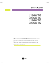 LG L206WTQ-WF Owner's manual