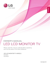 LG M2380D-PT Owner's manual