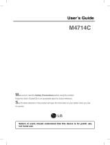 LG M4714C-BA User manual