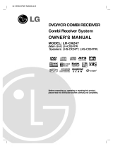 LG LH-CX247W Owner's manual