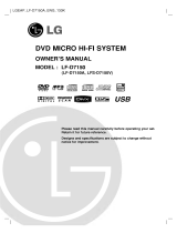 LG LF-D7150 Owner's manual
