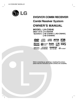 LG LH-CX640W Owner's manual