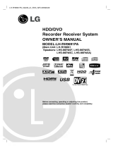 LG LH-RH9691PA Owner's manual