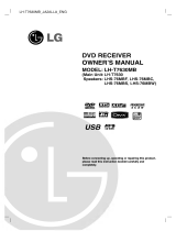 LG LH-T7630MB Owner's manual