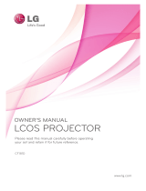 LG CF3D User manual