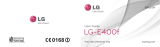 LG LG Optimus L3 (E400F) User manual