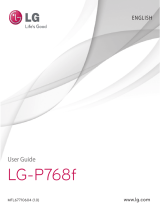 LG LGP768F User manual