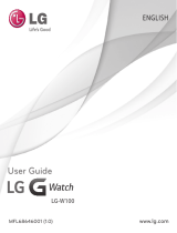 LG LGW100.AREFZZ User manual