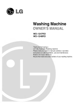 LG WD-12470RD Owner's manual