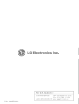 LG WD-14220FD User manual
