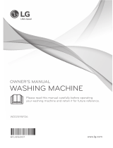 LG WD12595FD6 Owner's manual