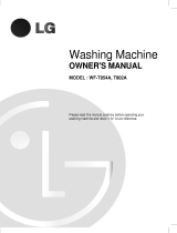 LG WF-T902 Owner's manual