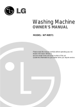 LG WT-R8571 Owner's manual