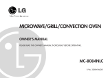 LG MC-7884NLC Owner's manual
