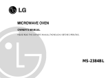 LG MS-2384BL Owner's manual