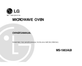 LG MS-1983ALB Owner's manual